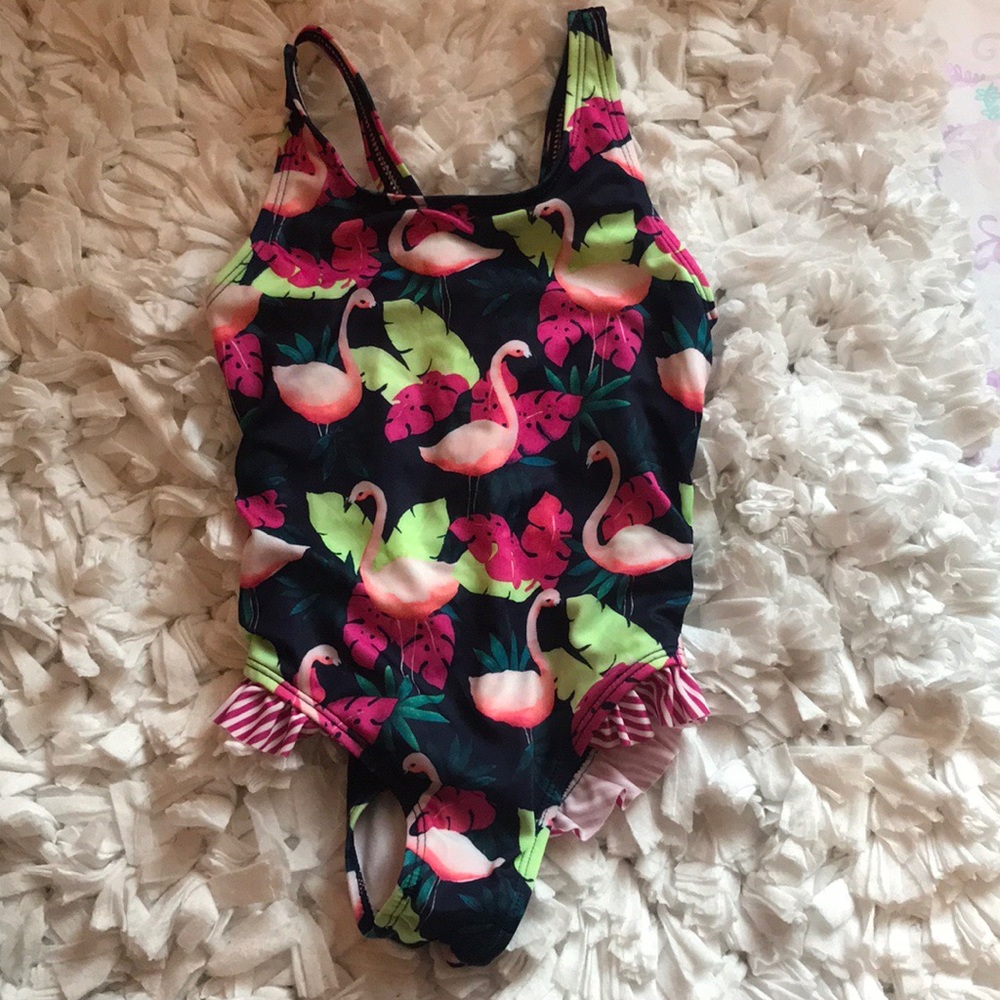 Gymboree flamingo swimwear